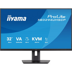 iiyama ProLite XB3294UHSCP-B1 VA HDR Monitor 31.5" 3840x2160 4K UHD 60Hz 2ms