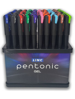 Linc Pentonic Στυλό Gel 100τμχ 856-P4-AST