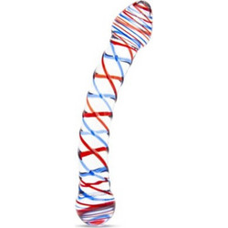 Passion Labs Swirl Διπλό Dildo 20cm Πολύχρωμο