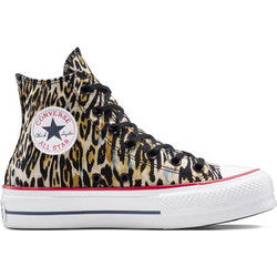 Converse Chuck Taylor All Star Lift Platform Leopard Black/Tan/White A15462C