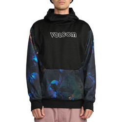 Volcom Ανδρικό Φούτερ με Κουκούλα & Τσέπες Μαύρο G4152602-SAA