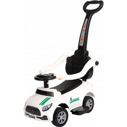 Emporio Collection Περπατούρα Ride On Αυτοκινητάκι με Χειρολαβή 12m+ 509T-WHITE