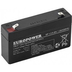 Europower EP1.2-6 Μπαταρία VRLA-AGM 6V 1.2Ah