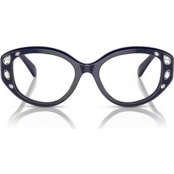 Swarovski SK2006 1004 Γυναικείος Σκελετός Γυαλιών Οράσεως Κοκάλινος Μαύρος