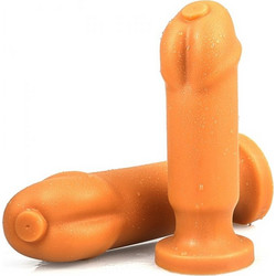 Kinksters Dicky Large Πρωκτική Σφήνα 20cm Πορτοκαλί