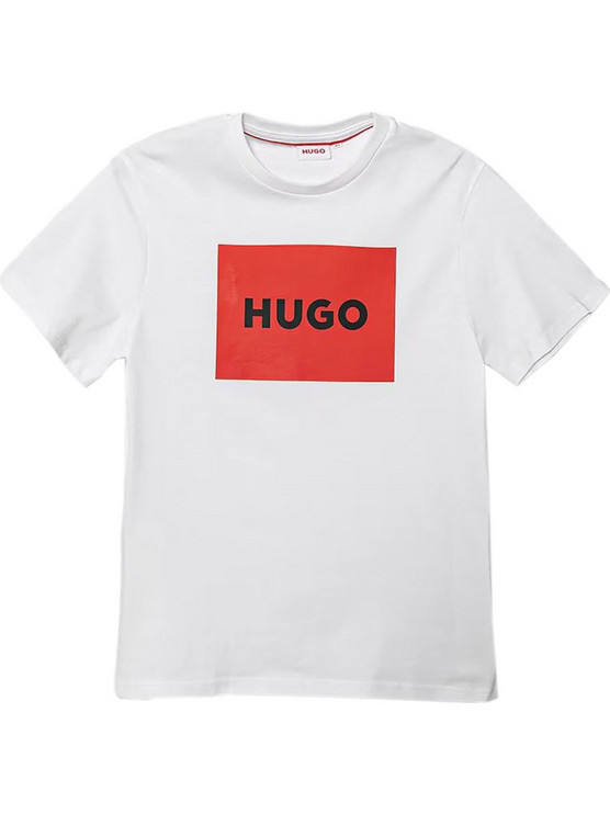 Hugo Παιδικό T-Shirt Κοντομάνικο Λευκό G00572-10P