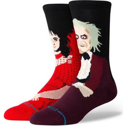 Stance X Beetlejuice Dearly Beloved Ανδρικές Κάλτσες Ψηλές με Σχέδια Πολύχρωμες A555D24DEA-MRN