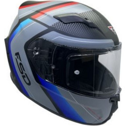 Faseed FSD 820 Kore Grey Blue Red Κράνος Μηχανής Full Face