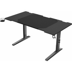 Genesis Gaming Γραφείο Ξύλινο Ρυθμιζόμενο Ύψος 140x75x122cm MODULAR140