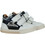 GBB Παιδικά Sneakers Μποτάκια Λευκά Navy Μπλε Ασημί AM618-11