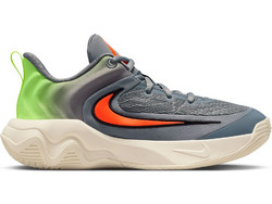 Nike Giannis Immortality 4 Παιδικά Αθλητικά Παπούτσια για Μπάσκετ Γκρι Lime IH7664-500