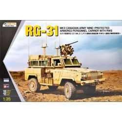 Kinetic Model Kits RG-31 MK.3 Canadian Army with RWS Συναρμολογούμενο Πλαστικό Μοντέλο Αυτοκίνητου 1:35