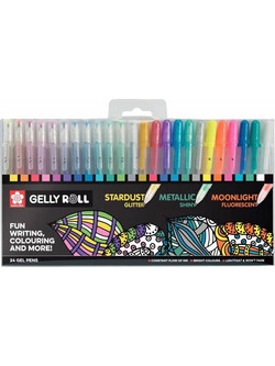 Royal Talens Gelly Roll Mixed Σετ Στυλό Gel Πολύχρωμο 24τμχ POXPGBMIX24