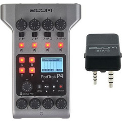 Zoom PodTrak P4 BTA-2 Bundle