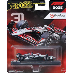 Mattel Hot Wheels Premium F1 2025 MoneyGram Haas F1 Team #31