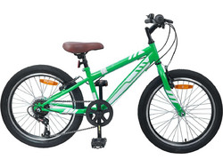vidaXL 42009748 Παιδικό Ποδήλατο Πόλης 20" με 6 Ταχύτητες Πράσινο