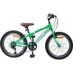 vidaXL 42009748 Παιδικό Ποδήλατο Πόλης 20" με 6 Ταχύτητες Πράσινο