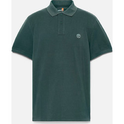 Timberland Ανδρική Μπλούζα Polo Κοντομάνικη Κυπαρισσί TB0A6VDP317