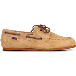 Sebago Ανδρικά Μοκασίνια Boat Shoes Καστόρινα Μπεζ L771227W-906R
