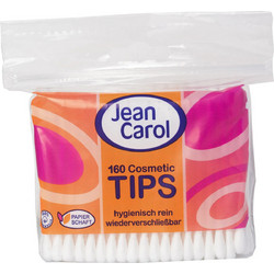 Jean Carol Μπατονέτες Make Up Βαμβακερές 160τμχ