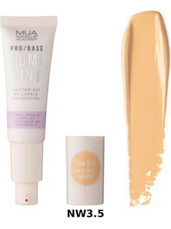 MUA Lumi Tint NW3.5 Liquid Foundation 30ml