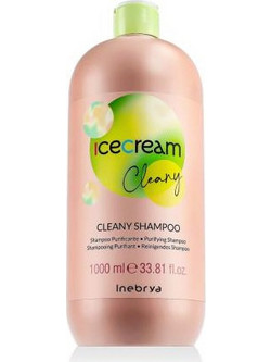 Inebrya Ice Cream Cleany Σαμπουάν κατά της Πιτυρίδας 1lt