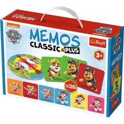Trefl Paw Patrol Memos Επιτραπέζιο Παιχνίδι για Παιδιά 3+ Ετών για 1+ Παίκτες