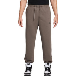 Jordan Dri-FIT Ανδρικό Παντελόνι Φόρμας Fleece με Λάστιχο Καφέ FV8608-040