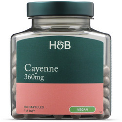 Holland & Barrett Cayenne 360mg 90 Κάψουλες