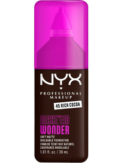 Nyx Make Em Wonder 45 Rich Cocoa Liquid Foundation 30ml