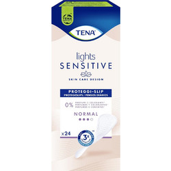 Tena Lights Sensitive Normal Σερβιέτες Ακράτειας 3 Σταγόνες 24τμχ