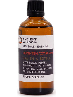 Ancient Wisdom Heighten Awareness Λάδι Μασάζ 100ml
