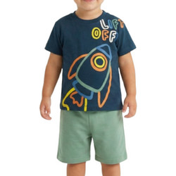 TraX Παιδικό Σετ για Αγόρι Καλοκαιρινό Πετρόλ Πράσινο Mint 49409