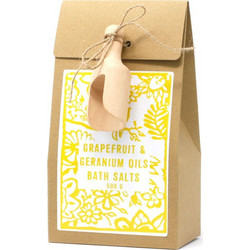 Agnes + Cat Grapefruit & Geranium Άλατα Μπάνιου Κρύσταλλοι 500gr