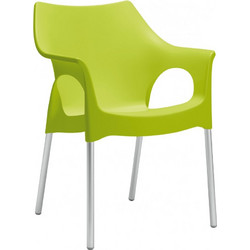 SCAB Giardino Ola Πολυθρόνα Κήπου Πλαστική Lime 18016-76603
