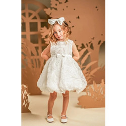 Baby Bloom Βαπτιστικό Φόρεμα 2τμχ 126-131