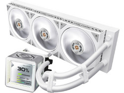 Asrock Steel Legend 360 LCD White Υδρόψυξη CPU 120mm για Socket AM4 / 1700 / AM5 / 1851