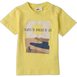 iDo Παιδικό T-Shirt Κοντομάνικο Κίτρινο 4B450-1425