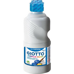 Giotto White Ακρυλικό Χρώμα Ζωγραφικής 250ml