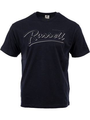 Russell Athletic Ανδρικό Αθλητικό T-Shirt Navy Μπλε A25-030-2-190