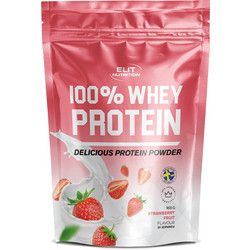 Elit Nutrition 100% Whey Strawberry Fruit Πρωτεΐνη Ορού Γάλακτος 900gr