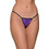 Milena By Paris Γυναικείο Sexy String Μωβ 6668