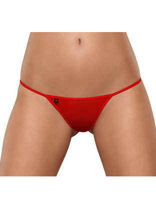 Obsessive Luiza Γυναικείο Sexy String με Δαντέλα Κόκκινο 23219473111