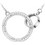 So Charm Γυναικείο Κολιέ Κρίκος από Ατσάλι Ασημί με Swarovski BS2734-ARGENT