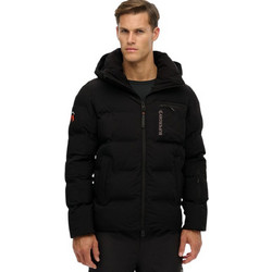 Superdry M S1 Ανδρικό Μπουφάν Χειμωνιάτικο Puffer Μαύρο MS110188A-02A