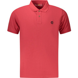 Timberland Ανδρική Μπλούζα Polo Κοντομάνικη Κόκκινη TB0A2BRYR-N96
