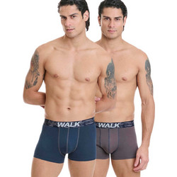 Walk Ανδρικά Μποξεράκια Σετ 2Pack W1762-4-0308