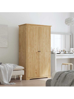 vidaXL Δίφυλλη Ντουλάπα Ρούχων Bodo Sonoma 53.5x99x173cm 42023480