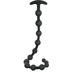 NMC Ribbed Πρωκτικές Μπίλιες 48.3cm Μαύρες