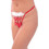 Cottonhill Γυναικείο Sexy String Κόκκινο CH7027